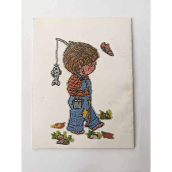 VTG 1977 Jonell's Transfer Patterns for Loop Embroidery ~ Retro Iron On Patterns - Picture 2 of 9